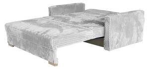 Sofa na razvlačenje Clovea Piano III (svijetlosmeđa) (s prostorom za odlaganje)