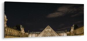 Slika - Louvre noću (120x50 cm)