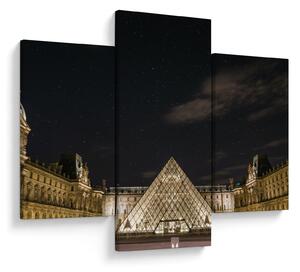 Slika - Louvre noću (90x60 cm)