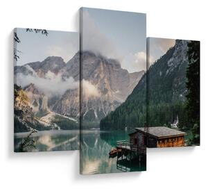 Slika - Lake Prags (90x60 cm)
