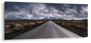 Slika ceste u pustinji (120x50 cm)