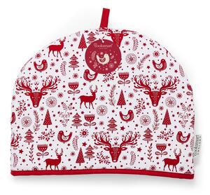 Pamučni božićni poklopac za čajnik Cooksmart ® A Nordic Christmas