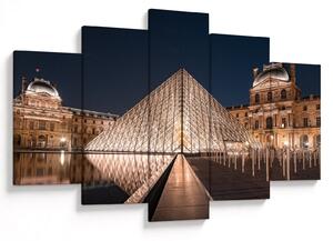 Slika - Louvre noću (150x105 cm)