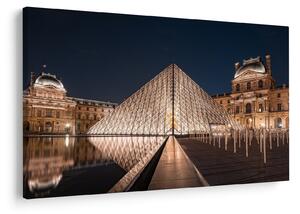 Slika - Louvre noću (90x60 cm)