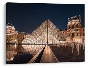 Slika - Louvre noću (70x50 cm)