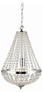Viseća lampa u srebrnoj boji Markslöjd Granso, ⌀ 30 cm