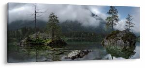 Slika drveća u jezeru (120x50 cm)