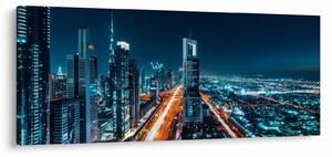 Slika - Dubai noću (120x50 cm)