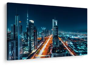 Slika - Dubai noću (90x60 cm)