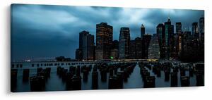 Slika - Pogled na nebodere u New Yorku (120x50 cm)