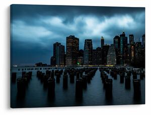 Slika - Pogled na nebodere u New Yorku (70x50 cm)