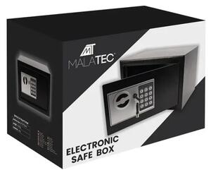 Malatec 2267-Elektronski Sef 10L s Digitalnom Šifrom i Ključem – Metalni Sigurnosni Sef za Novac i Dokumente