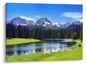 Slika - Snježni planinski vrhovi (70x50 cm)