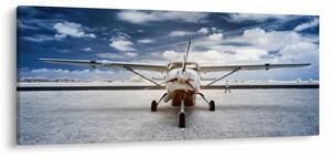 Slika motornog zrakoplova (120x50 cm)