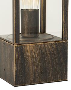 Vintage stojeća vanjska svjetiljka antikno zlato 40 cm IP44 - Charlois