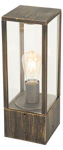 Vintage stojeća vanjska svjetiljka antikno zlato 40 cm IP44 - Charlois