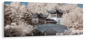 Slika - Cvjetajuća stabla u Aziji (120x50 cm)