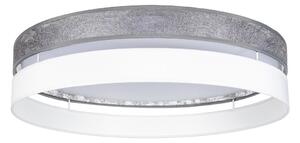 LED Prigušiva stropna svjetiljka LIMA LED/36W/230V Wi-Fi Tuya + DU srebrna/bijela