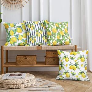 Ukrasne jastučnice u setu 4 kom 43x43 cm Lemons – Mila Home