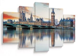 Slika - Londonski Houses of Parliament (150x105 cm)