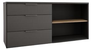 Zondo.hr Regal Alegre (antracit + hrast cremona) . 1116202