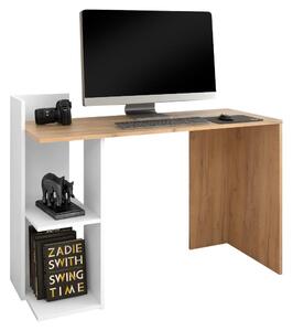 Zondo.hr PC stolić Alamein (hrast artisan + bijela) . 1116230
