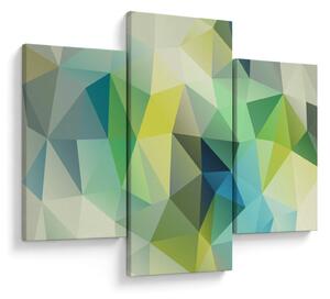 Slika geometrijske apstrakcije (90x60 cm)