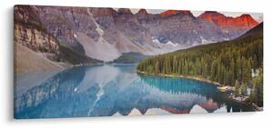Slika - Planinski kanadski krajolik (120x50 cm)