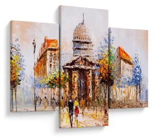 Slika - Naslikani gradski spomenik (90x60 cm)