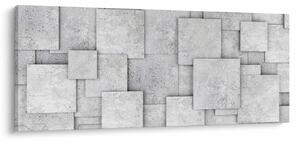 Slika - Apstrakcija betonskih pločica (120x50 cm)