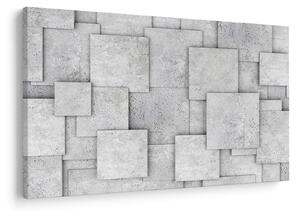 Slika - Apstrakcija betonskih pločica (90x60 cm)