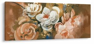 Slika - Naslikani buket cvijeća (120x50 cm)