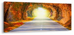 Slika -Prolaz od krošnja stabala (120x50 cm)