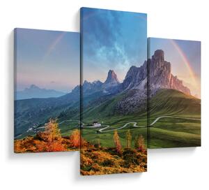 Slika duge iznad stijena (90x60 cm)
