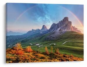 Slika duge iznad stijena (70x50 cm)