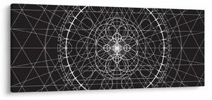 Slika - Apstrakcija sata (120x50 cm)