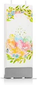 Flatyz Holiday Easter Eggs In Floral Nest ukrasna svijeća 6x15 cm