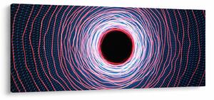 Slika apstrakcije kruga (120x50 cm)