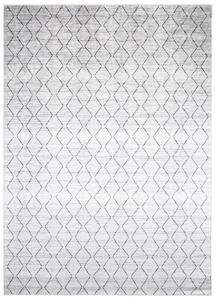 Svijetlo sivi moderni tepih s jednostavnim uzorkom Širina: 120 cm | Duljina: 170 cm