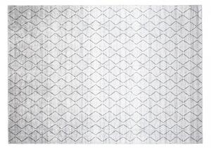 Svijetlo sivi moderni tepih s jednostavnim uzorkom Širina: 140 cm | Duljina: 200 cm