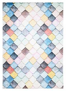 Šareni trendi tepih s geometrijskim uzorkom Širina: 140 cm | Duljina: 200 cm