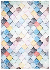 Šareni trendi tepih s geometrijskim uzorkom Širina: 140 cm | Duljina: 200 cm