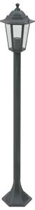 VidaXL Vrtna stupna svjetiljka od aluminija 6 kom E27 110 cm tamno zelena