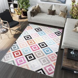 Trendi tepih sa šarenim geometrijskim uzorkom Širina: 120 cm | Duljina: 170 cm