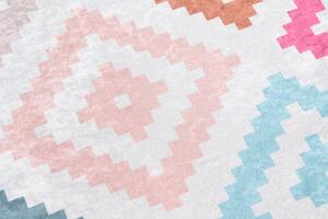 Trendi tepih sa šarenim geometrijskim uzorkom Širina: 80 cm | Duljina: 150 cm