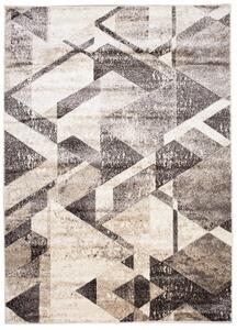 Svestrani moderan tepih s geometrijskim uzorkom u nijansama smeđe Širina: 80 cm | Duljina: 150 cm