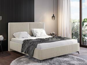 Krevet Beloit 107Bračni, Svijetlo smeđa, 140x200, Tkanina, Basi a doghePodnice za krevet, 149x216x106cm