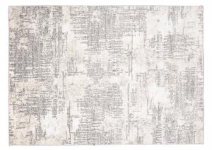 Tepih krem dizajna sa svijetlo sivim uzorkom Širina: 80 cm | Duljina: 150 cm
