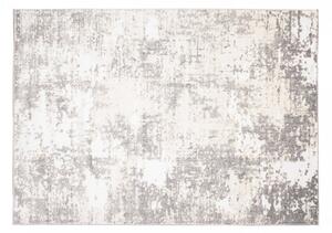 Tepih krem dizajna sa sivim apstraktnim uzorkom Širina: 80 cm | Duljina: 150 cm
