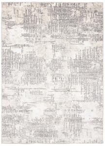 Tepih krem dizajna sa svijetlo sivim uzorkom Širina: 80 cm | Duljina: 150 cm